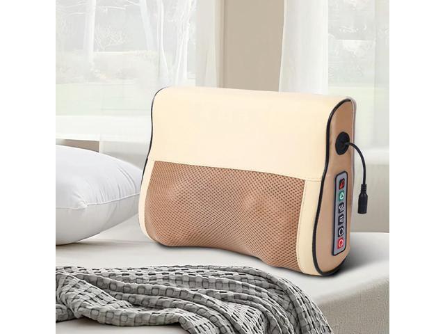 Electric Neck Massager Pillow Neck Massager Multi-Function Neck Relaxation Pillow Shoulder Massage Device for Home Office Car