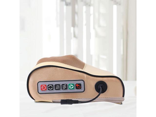 Electric Neck Massager Pillow Neck Massager Multi-Function Neck Relaxation Pillow Shoulder Massage Device for Home Office Car