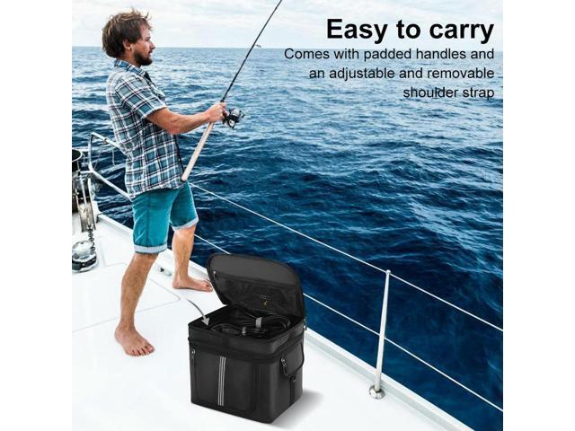 Portable Power Station Bag Waterproof Travel Carrying Bag Dustproof Multiple Pockets for Ecoflow River 2 Pro/Ecoflow River 2 Max