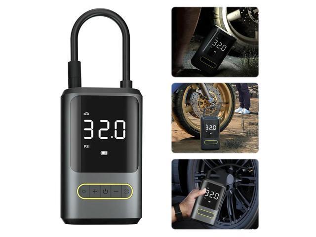 Electric Tire Pump with Light Portable Car Inflator Pump Power Display Car Tire Inflator for Automobile Bicycle Ball