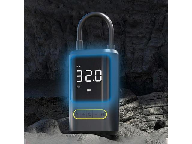 Electric Tire Pump with Light Portable Car Inflator Pump Power Display Car Tire Inflator for Automobile Bicycle Ball