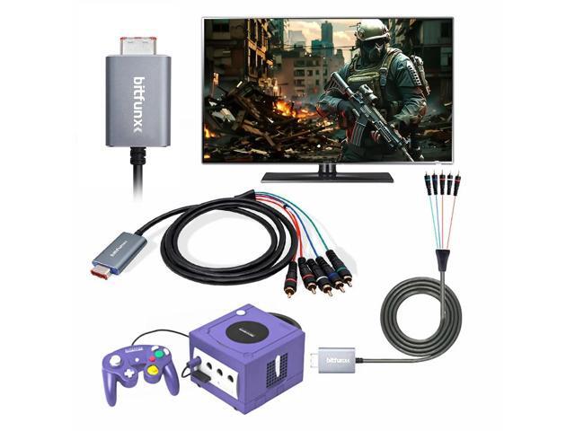 Component Cable 5RCA Audio Video YPbPr Component Adapter NGC Digital AV Output for Nintendo GameCube