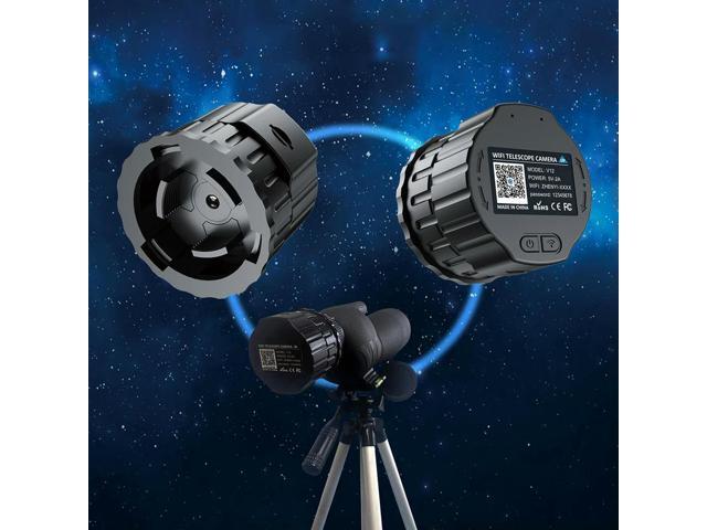 4 Million Pixel HD Electronic Eyepieces for 25mm-50mm Scopes Electronic Eyepiece Camera for Astrophotography Bird Watching