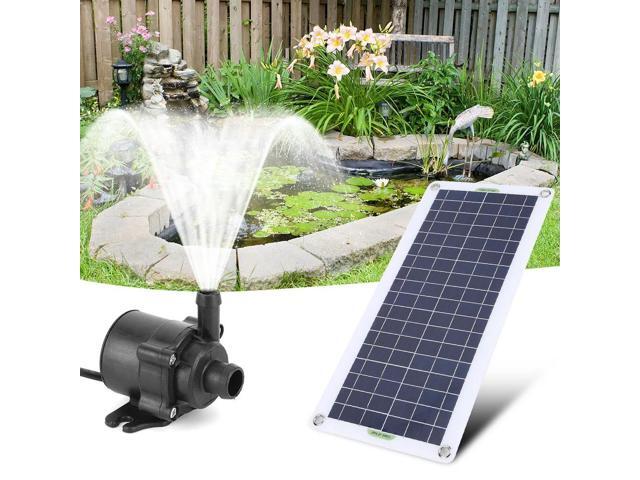 Solar Panel Water Pump 18V 30W Garden Decoration Mini Solar Panel Fountain Watering System Energy Saving Kits for Fish Tank