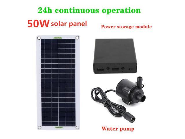 Solar Panel Water Pump 18V 30W Garden Decoration Mini Solar Panel Fountain Watering System Energy Saving Kits for Fish Tank