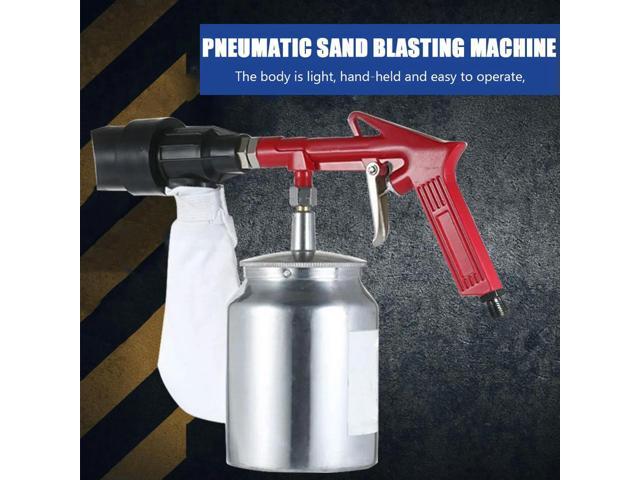 Anti-rust Sandblaster Handheld Pneumatic Sand Blasting Machine Glass Sprayer Sandblasting Machine with Small Nozzle PS-11R