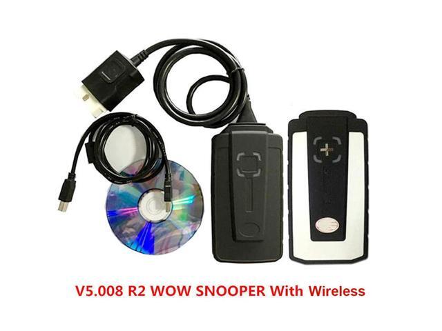 Wow Snooper Car Diagnostic Tools Bluetooth On-BD with dvd-rom France Version Trucks Car Code Reader Diagnostic Scan Tool