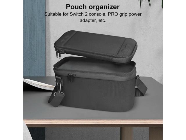For Switch 2 Console Portable Bag Shockproof Handheld Game Console Case Anti-Scratch Protective Case Base Power Adapter
