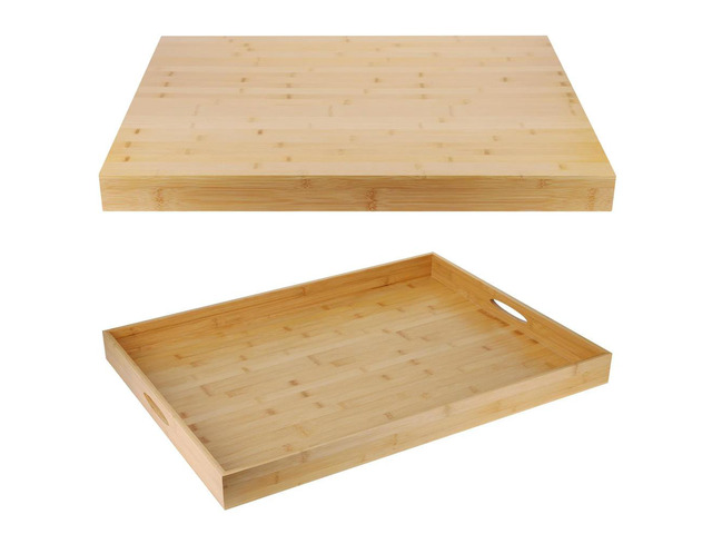 Bamboo Noodle Board Stove Cover Space-Saving Wooden Serving Tray Large Charcuterie Board Stove Top Cutting Board for Gas Burners