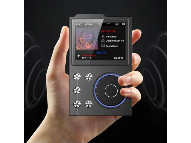 HiFi MP3 Player HiFi Lossless Audio Player Bluetooth-Compatible 5.3 Portable Digital Audio Music Player Support Up To 256GB