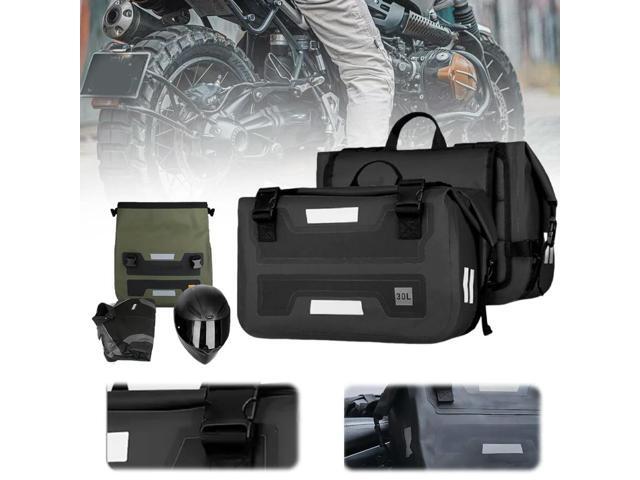 30L Motorcycle Saddle Bag Large Capacity Riding Side Bag Waterproof Motorcycle Side Bag Motorcycle Modification Accessories