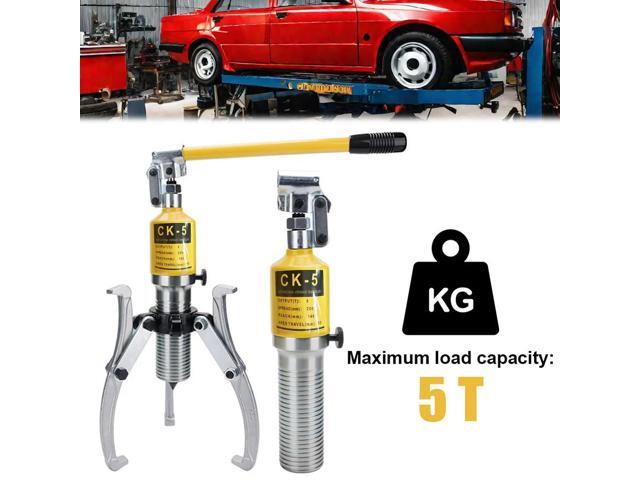 5 Ton Capacity Hydraulic Puller Bearing Hub Separator Separator Tool for Pulling Hubs Flanges Gears Bearings