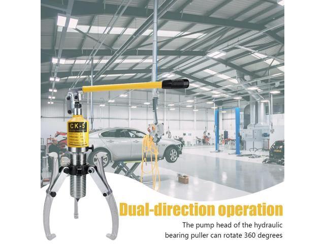 5 Ton Capacity Hydraulic Puller Bearing Hub Separator Separator Tool for Pulling Hubs Flanges Gears Bearings