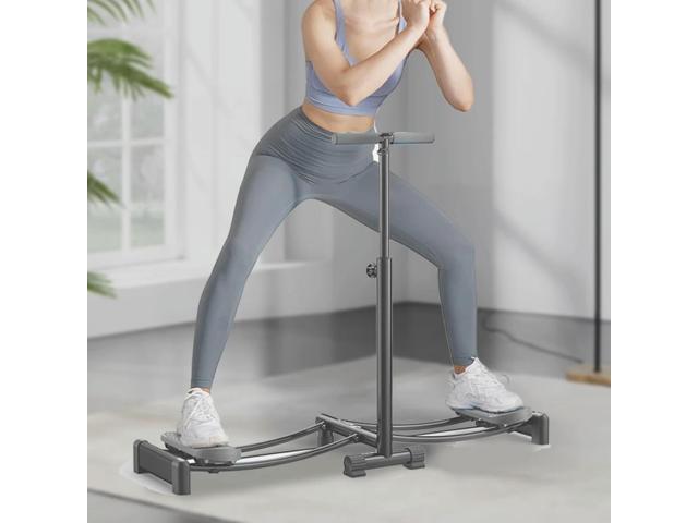 Pelvic Floor Muscle Training Device LCD Display Indoor Ski Training Equipment Non-Slip for Body Muscle Strengthening Accessories