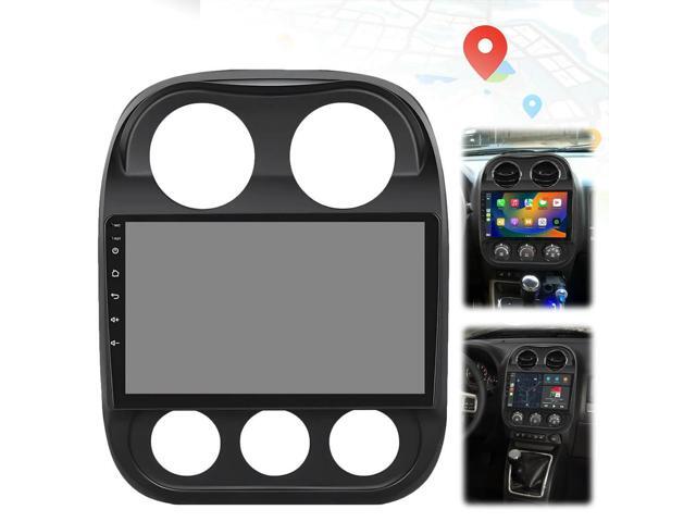 10.1 Inch Car Stereo Radio Wireless CarPlay Android Auto Multimedia Player with GPS BT FM Radio for Jeep Patriot Compass