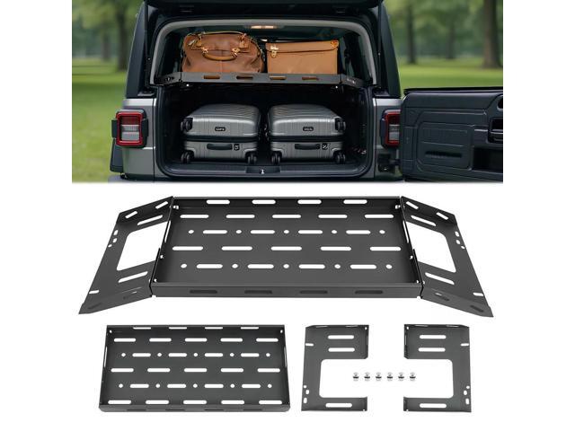 Steel Shelf Interior Luggage Carrier Interior Trunk Rack for Jeep Wrangler JL Accessories
