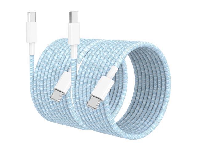 USB C to USB C Cable 10 FT for iPhone 16 15 Pro Max,Long C to C Cable Fast Charging Cord Braided for iPhone 16 15 Pro/16 15 Plus/16e,MacBook,iPad...