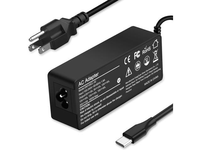 Universal 100W USB-C Laptop Charger for Lenovo,Acer,Dell,Asus,Mac Book Pro/Air 16, 15, 14, 13 Inch, Chromebook, Lenovo ThinkPad and Type-C Adapter.