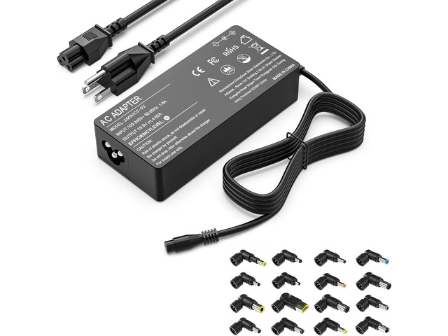 90W Universal Laptop Charger Adapter Replacement for HP Dell Acer Asus Lenovo Toshiba Samsung Sony Google MacBook Fujitsu Gateway Notebook...