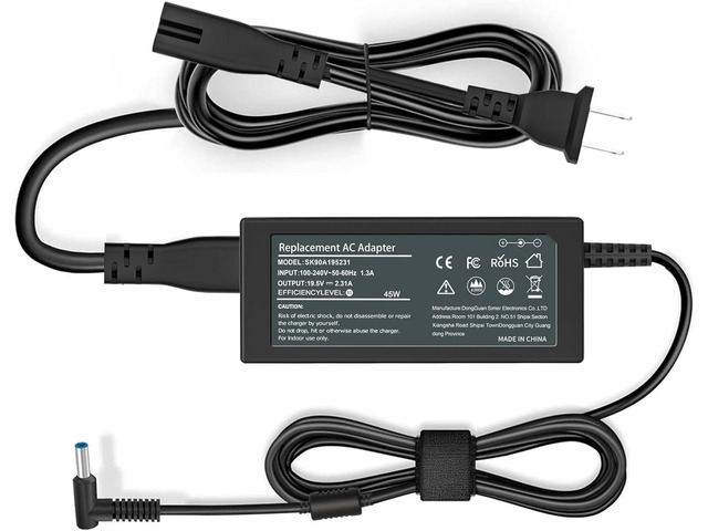 SZGUDULO 45W 19.5V 2.31A Charger Compatible with HP Laptop Computer, Pavilion x360 11 13 15, Zbook 14u G4 G5 15u 15, Notebook 14 15 17, Stream11 13...