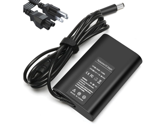 65W LA65NS2-01 Laptop Charger Adapter Compatible with Dell Latitude 5400 5500 5480 5490 5580 5590 7400 7480 7490 7390 7290 7280 3440 E5400 E5420...