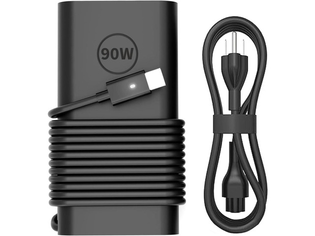 90W USB C Laptop Charger fit for Dell XPS 13, Precision 3540, Latitude 3400 3500 5289 5300 2in1,7400 2in1,7300, 7390 2in1,7200 2in1,5400,0TDK33...