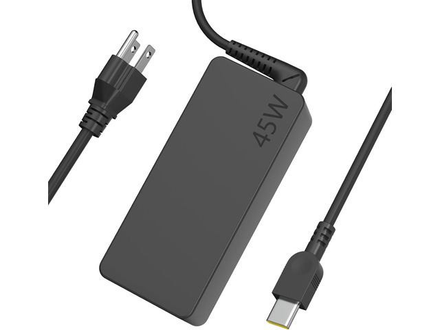 45W USB Type C AC Adapter Compatible wiht Lenovo Chromebook C330 300e 100e 500e N23 Yoga, Lenovo ThinkPad T480 T480s T580 2nd Gen MTK AST Type-C...