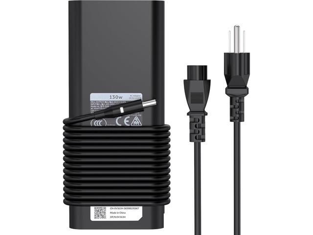 New 130W 4.5mm AC Adapter Laptop Charger Replacement for Dell XPS 15 7590 9530 9550 9560 9570 Precision 5510 5520 5530 5540 M2800 M3800 P/N.