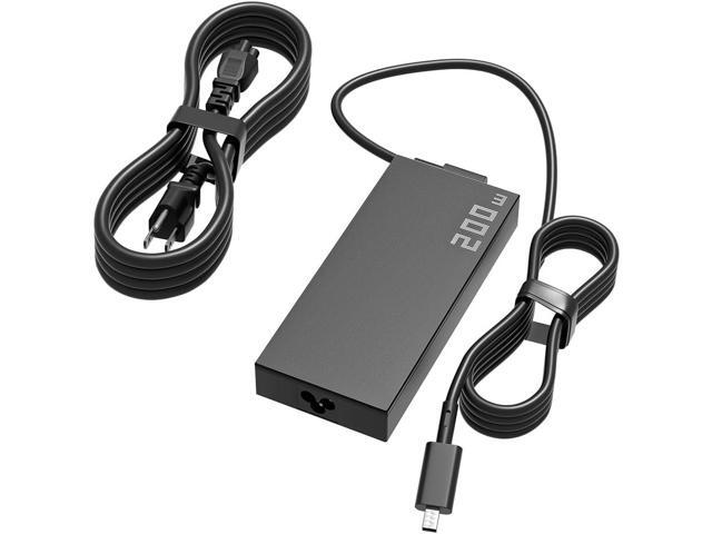 200W AC Charger Compatible with ASUS ROG Zephyrus G16 G14 GA605 GU605 GA403 Flow Z13 GZ302EA V16 V3607 TUF Gaming A14 FA401UV FA401UU FA401WU.