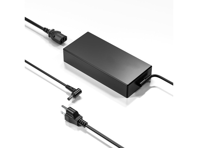 180W AC Adapter Compatible with Asus Rog Zephyrus G14 GA401 GA401Q GA401i GA401iv GA401ih Charger 20V 9A ADP-180TB H, Tuf Gaming Laptop Power...
