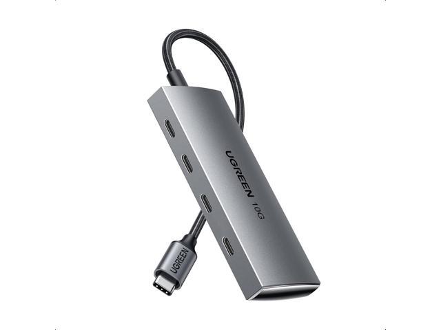 UGREEN Revodok USB C Hub 10Gbps, 4 Ports USB 3.2 Data Only Adapter, High Speed Multiport Splitter for MacBook Air/Pro, iMac, iPad Pro, iPhone 15/15...