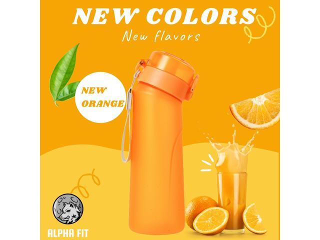 Alpha Fit PRO Air Up Compatible Water Bottle - 750ml Premium Matte with Portable Pods Case, BPA-Free, Extra Durable & Leak-Proof (Includes 3 Flavor...
