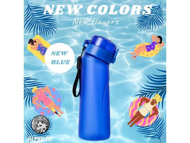 Alpha Fit PRO Air Up Compatible Water Bottle - 750ml Premium Matte with Portable Pods Case, BPA-Free, Extra Durable & Leak-Proof (Includes 3 Flavor...