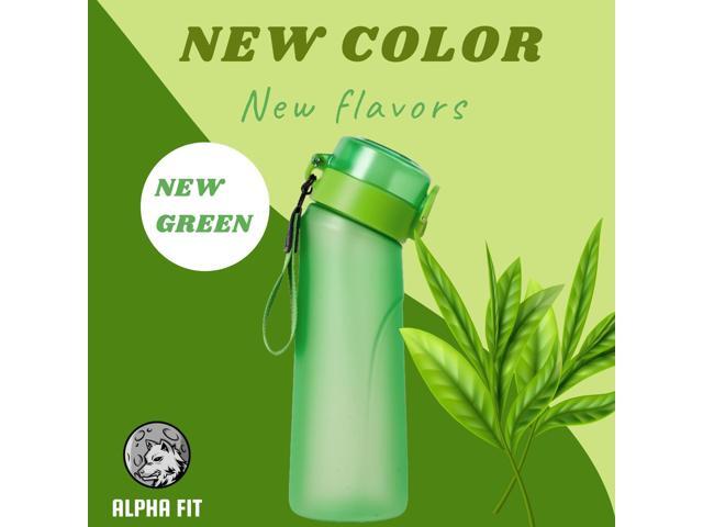 Alpha Fit PRO Air Up Compatible Water Bottle - 750ml Premium Matte with Portable Pods Case, BPA-Free, Extra Durable & Leak-Proof (Includes 3 Flavor...