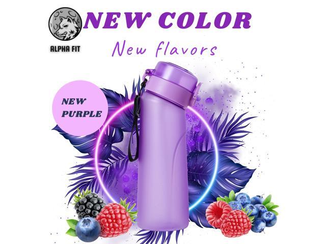 Alpha Fit PRO Air Up Compatible Water Bottle - 750ml Premium Matte with Portable Pods Case, BPA-Free, Extra Durable & Leak-Proof (Includes 3 Flavor...