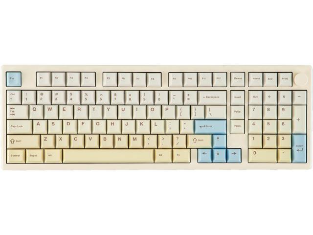 EPOMAKER Galaxy100 Lite QMK/VIA Gaming Keyboard with 8000mAh Battery and Numpad, 1800 Aluminum Mechanical Keyboard, USB-C/BT/2.4Ghz, Hot-Swap,...