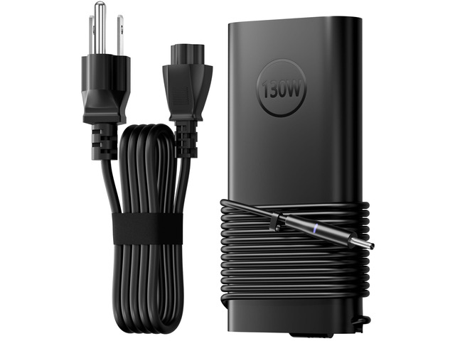 130W 4.5mm Round Tip AC Adapter Laptop Charger Replacement for Dell XPS 15 7590 9530 9550 9560 9570 Precision 5510 5520 5530 5540 M3800 0V363H...