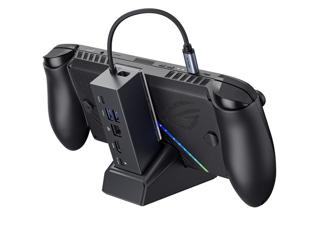 Docking Station for ROG Xbox Ally X (2025)/ROG Ally X/ROG Ally/Steam Deck/Legion Go/Legion Go S, 6-in-1 Dock with HDMI 4K@120Hz, Gigabit Ethernet,...