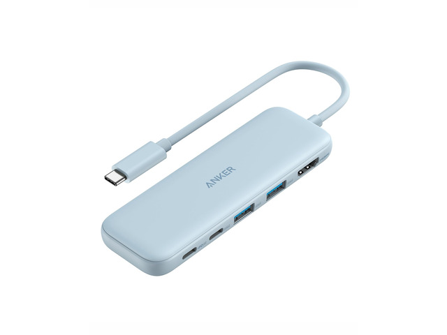 USB C Hub, 5-in-1 USBC to HDMI Splitter with 4K Display 85W Max PD, 1 Powered USB-C 5Gbps & 2 Powered USB-A 3.0 5Gbps Data Ports, for MacBook Pro,...