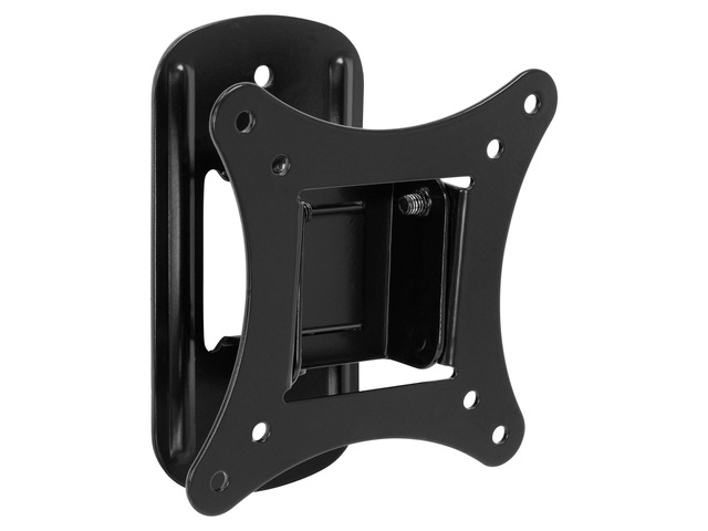 Small TV Wall Mount 19-32 in, Fits 24 in TVs, Tilt Swivel, 44 lb VESA 75x75-100x100mm, 44 lb capacity, fits 19-32 in TVs incl 24-27 in, tilt...