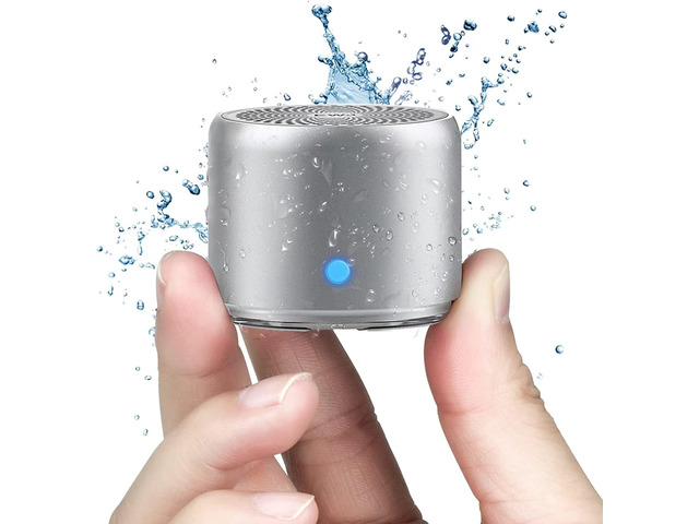 Travel Case Packed, Wireless Mini Bluetooth Speaker with Custom Bass Radiator. A106, Small But Loud, The Next Generation of Portable Speakers for...