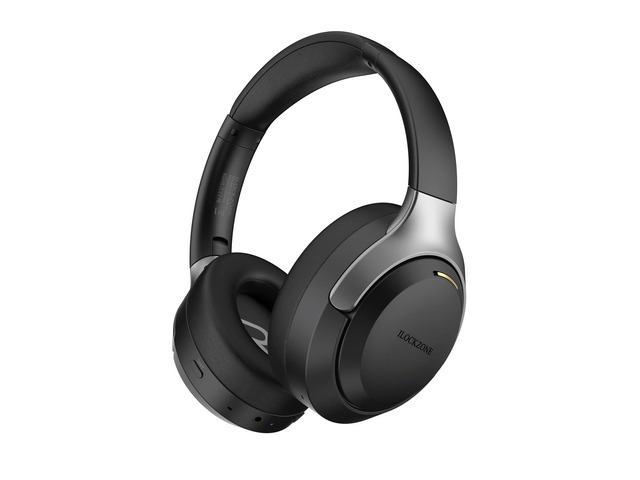 LC30Pro Hybrid Active Noise Cancelling Headphones, 100H Playtime Wireless Over Ear Bluetooth 5.4 Headset, Deep Bass, Multipoint Connection,...