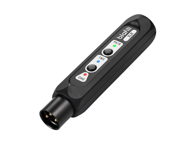XLR Bluetooth Receiver XLR Male Output for Audio Mixers aptX HD Low Latency, TWS pairing, for PA systems and powered speakers, not a Bluetooth...