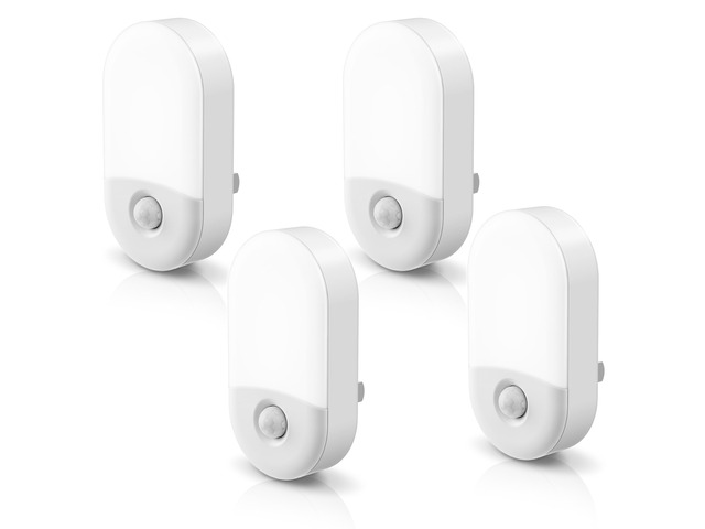 Motion Sensor Night Light, Bright Night Lights Plug into Wall Motion Activated Night Light, Daylight White, Motion Sensor Light Indoor Plug in,...
