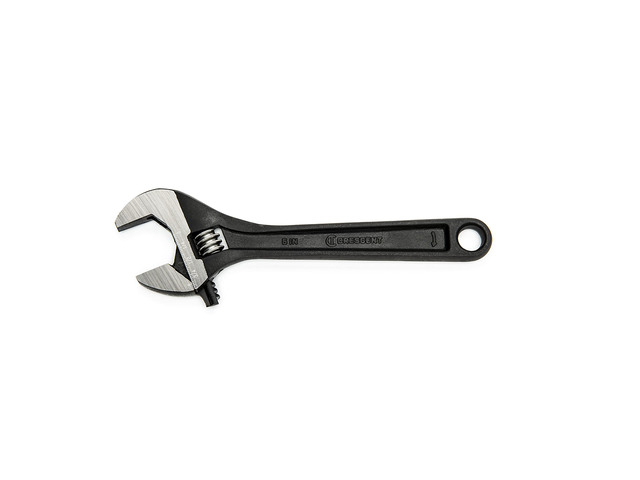6' Adjustable Black Oxide Wrench - Carded - AT26VS