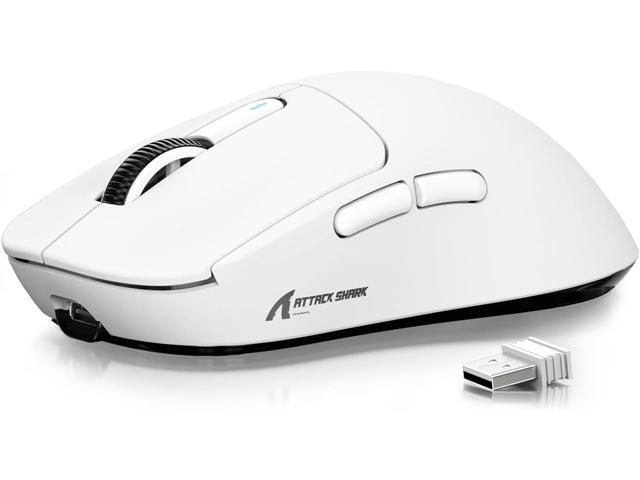 ATTACK SHARK X3 Wireless Gaming Mouse, 49g Ergonomic Computer Mouse, Triple Modes PAW3395 26K DPI Optical Sensor, 200h Battery Life, Programmable...
