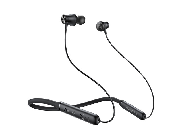 JY300 Wireless Neckband Headphones, Bluetooth Auracast Ready with App Enhanced, Support aptX HD & LC3 Audio, 40-Hour Battery, for Gaming, Workouts...