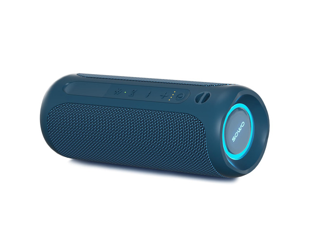 Portable Bluetooth Speaker, IPX7 Waterproof Wireless Bluetooth Speaker Bassboom Technology, 25W Loud Stereo Sound, LED Light with TWS Pairing, 16H...