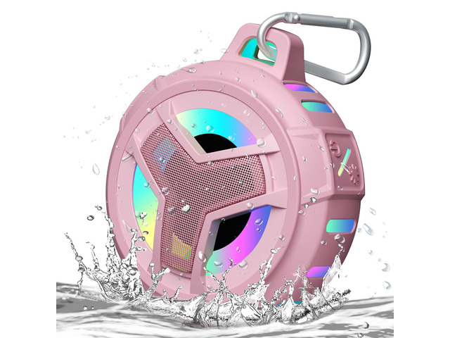 Shower Waterproof Bluetooth Speakers Portable Gifts for Teen Girls IP67 Wireless Small Speaker, 24H Playtime for Home, Pool, Kayak, Hiking, Boat,...