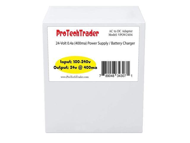 24v 400ma Battery Charger for Drill Master 18v NICD Upgraded Replacement Original OEM Drillmaster 68420 AC/DC Adapter Power Supply UL Replaces...